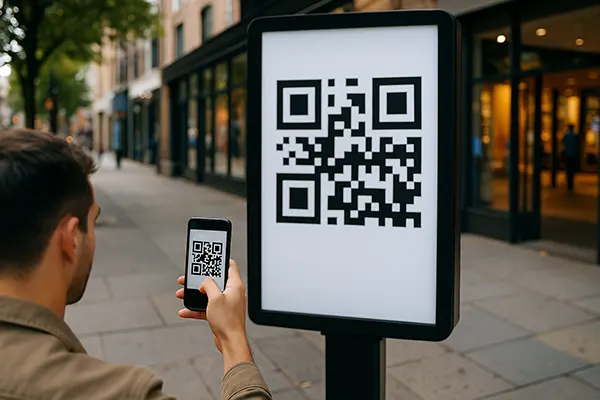 Reklame med QR-teknologi